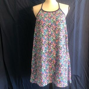 Racerback Floral Summer Dress Medium